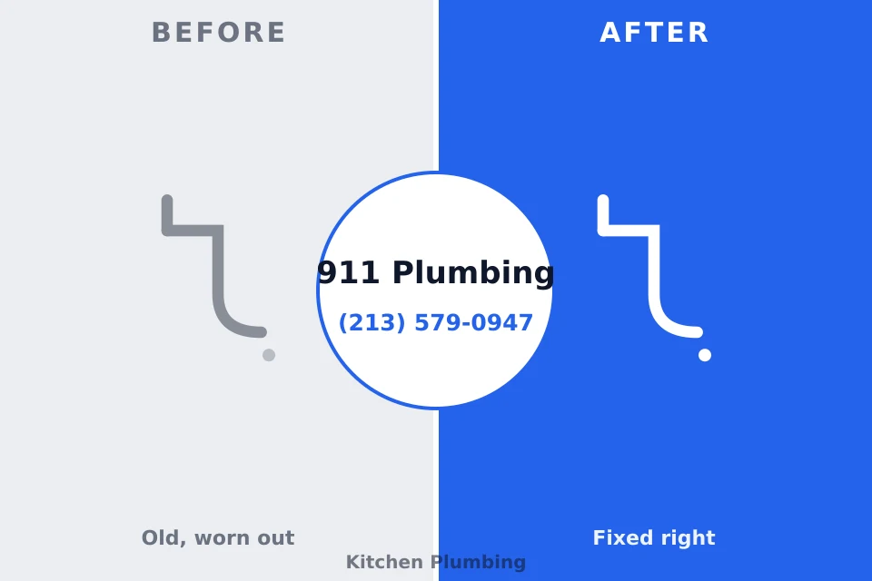 Before and after: plumbing repair Lakehills, TX